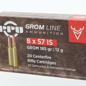 Karabinski metak PPU cal. 8x57 GROM 12.0g / 185gr