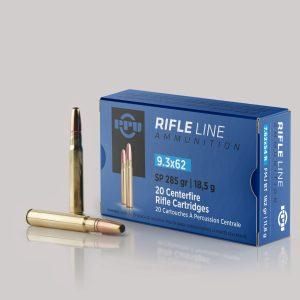 Karabinski metak PPU 9,3x62 SP 18.5g