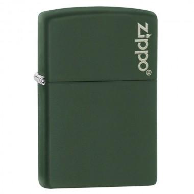 Zippo upaljač 221 ZL - Green logo mate