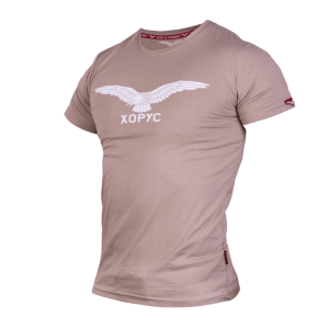 Majica HORUS Logo – kojot (beli logo)